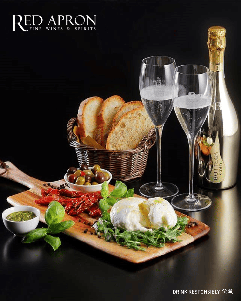 thưởng thức prosecco