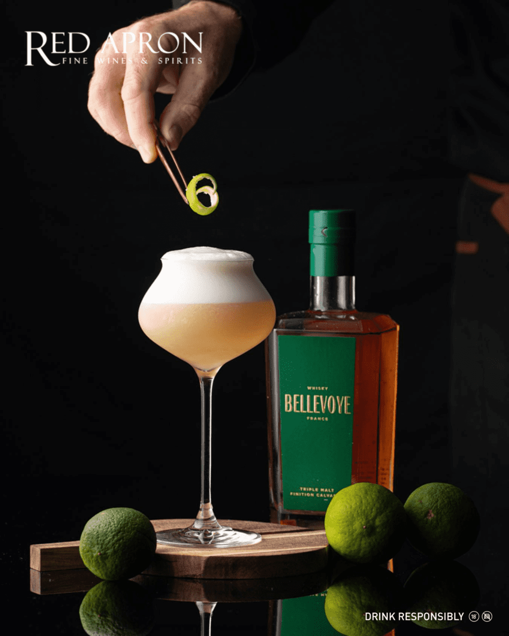 giá rượu whisky tại Red Apron