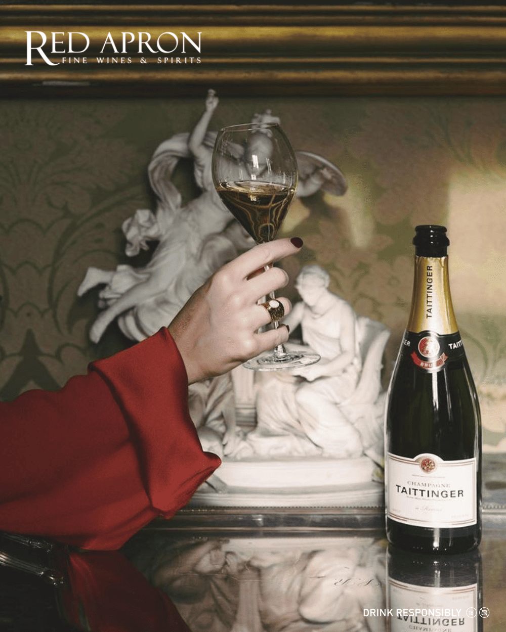 Brut Réserve là biểu tượng của sự thanh lịch trong thế giới champagne Taittinger