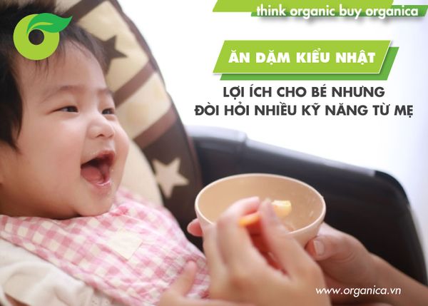Ăn dặm kiểu Nhật: Lợi ích cho bé nhưng đòi hỏi nhiều kỹ năng từ mẹ