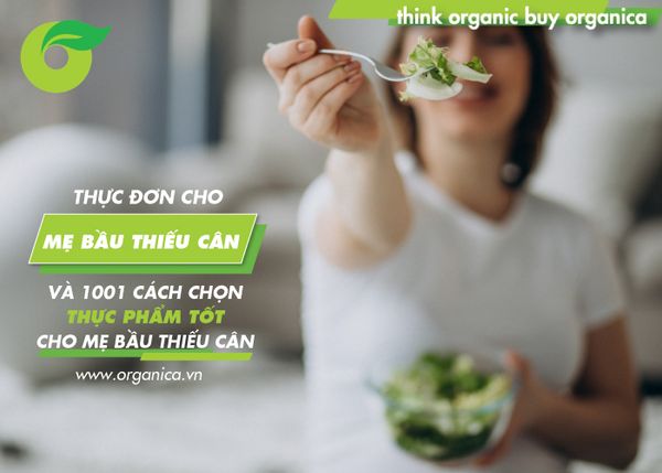 Thực đơn cho mẹ bầu thiếu cân và 1001 cách chọn thực phẩm tốt cho mẹ bầu thiếu cân