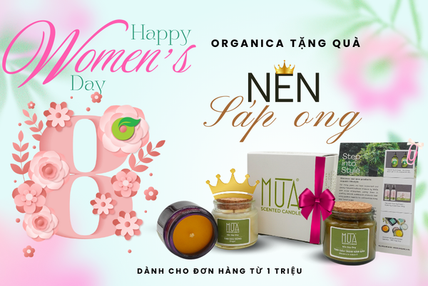 Quà tặng 8/3: Thực phẩm hữu cơ – Món quà sức khỏe đầy ý nghĩa