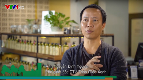 Cô Cà Chua trên Đài truyền hình VTV1 - Vì một tương lai xanh