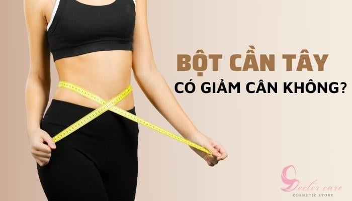 Bột cần tây có giảm cân không? - cách pha bột cần tây giảm cân