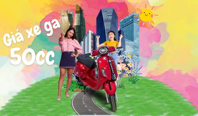 Giá Xe Tay Ga 50cc Cập Nhật Mới Nhất 2024