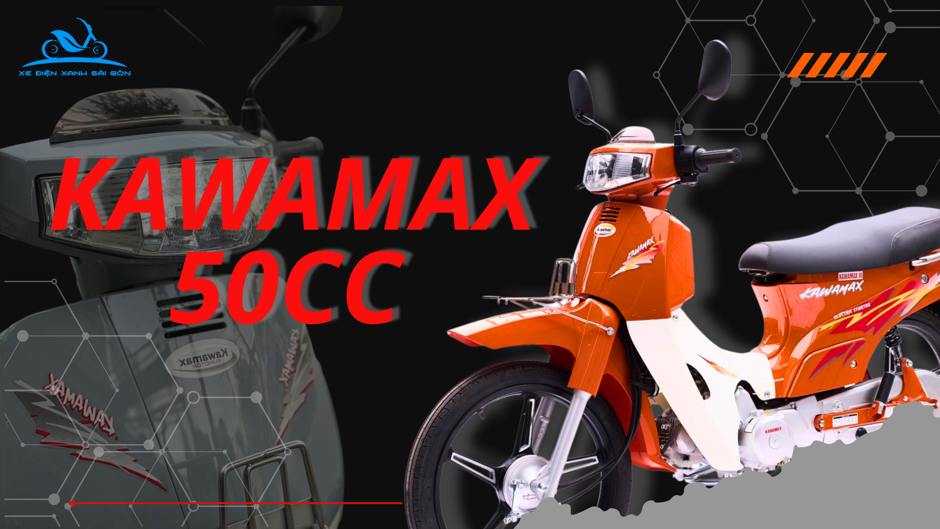 Kawamax 50cc – Lựa chọn xe máy hoàn hảo cho học sinh đón năm học mới