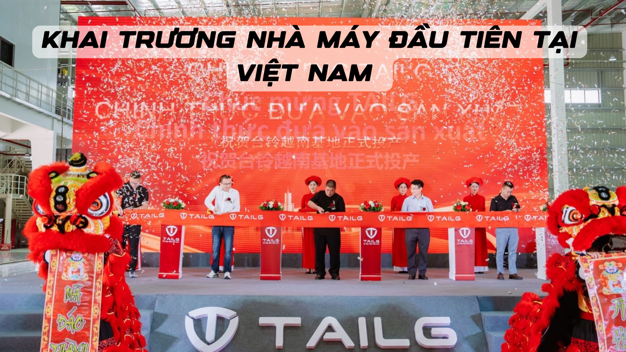 TAILG Khai Trương Nhà Máy Sản Xuất Xe Máy Điện Tại Việt Nam: Cột Mốc Mới Cho Sự Phát Triển Thương Hiệu