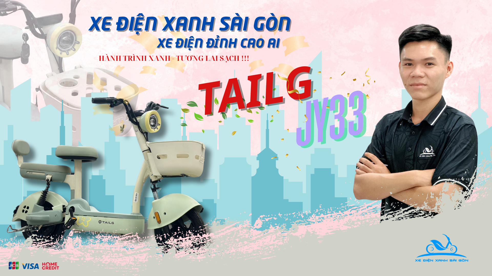 Xe Đạp Điện JY33 – Lựa Chọn Thông Minh Cho Cuộc Sống Xanh