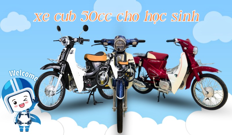 Top 5 Mẫu Xe Cub 50cc 