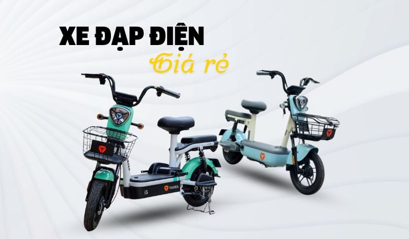 Top 5 Mẫu Xe Đạp Điện Giá Rẻ Đáng Mua Nhất Hiện Nay