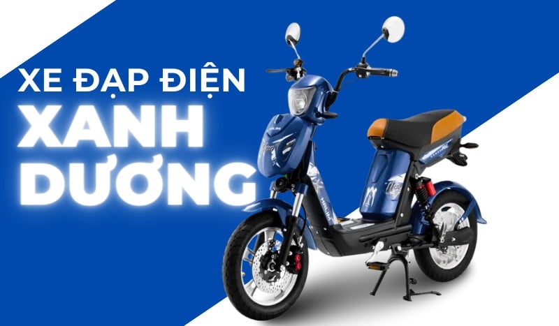 Top 5 Mẫu Xe Đạp Điện Màu Xanh Dương Đẹp