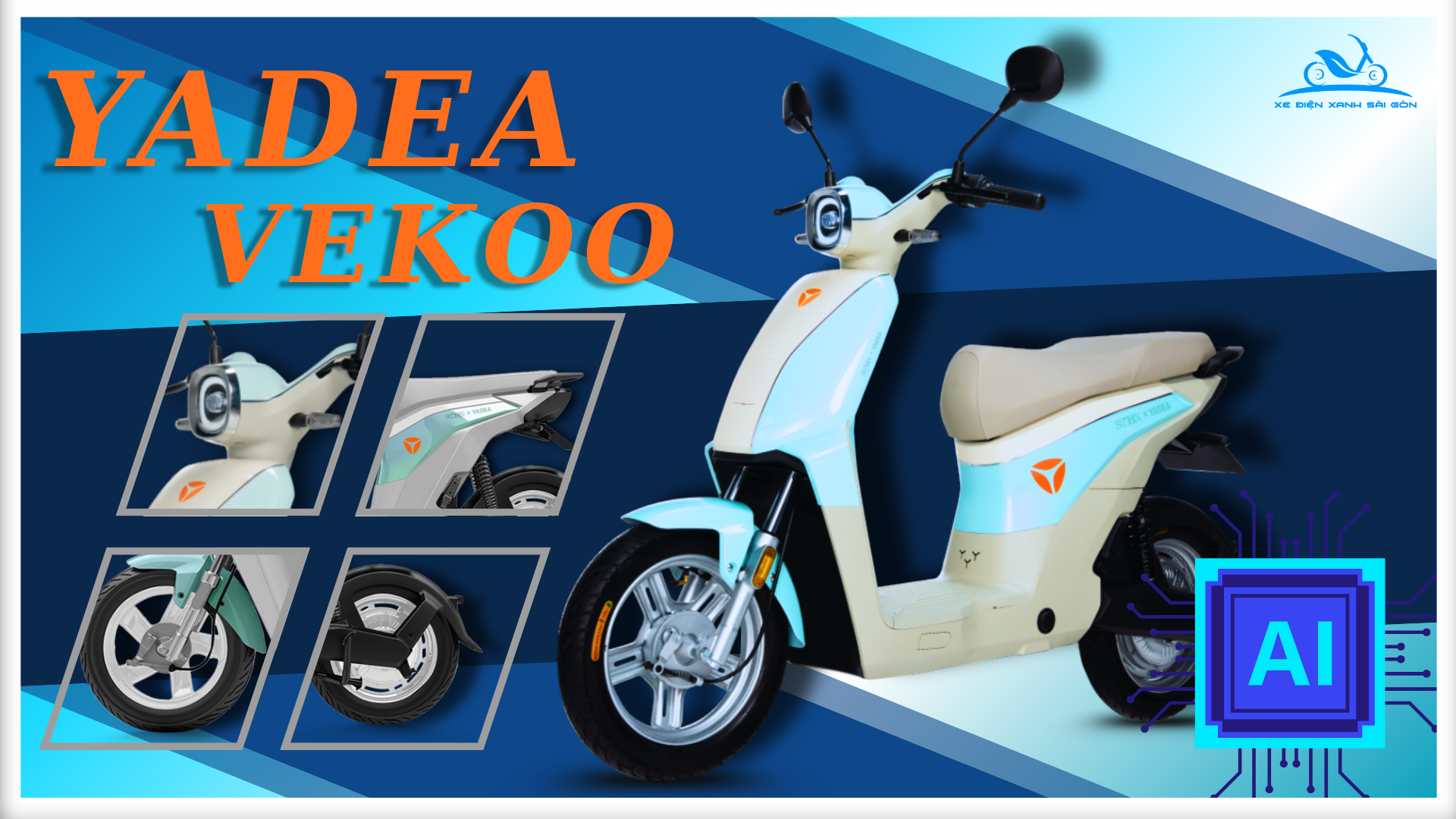 YADEA VEKOO – Siêu phẩm xe điện hiện đại, sang trọng và bền bỉ vượt trội
