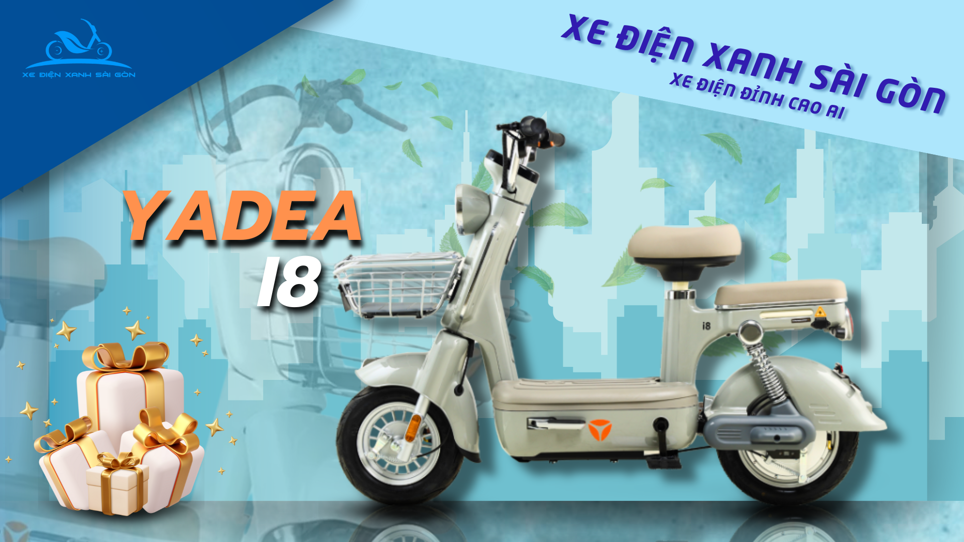 Lí do nên chọn xe Yadea i8 tại hệ thống xe điện xanh Sài Gòn?