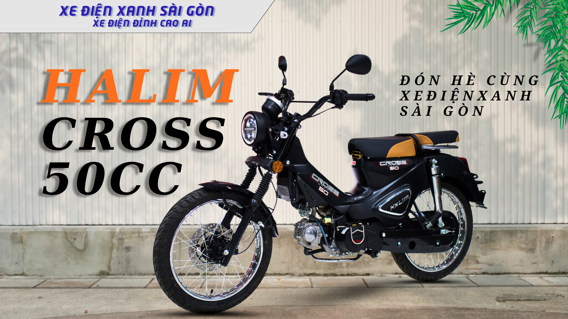 Mua Ngay Halim Cross Để Đón Hè An Toàn Cùng Xe Điện Xanh Sài Gòn