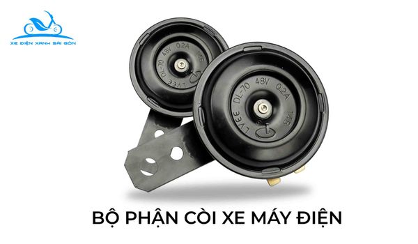 Cấu tạo của còi xe máy điện