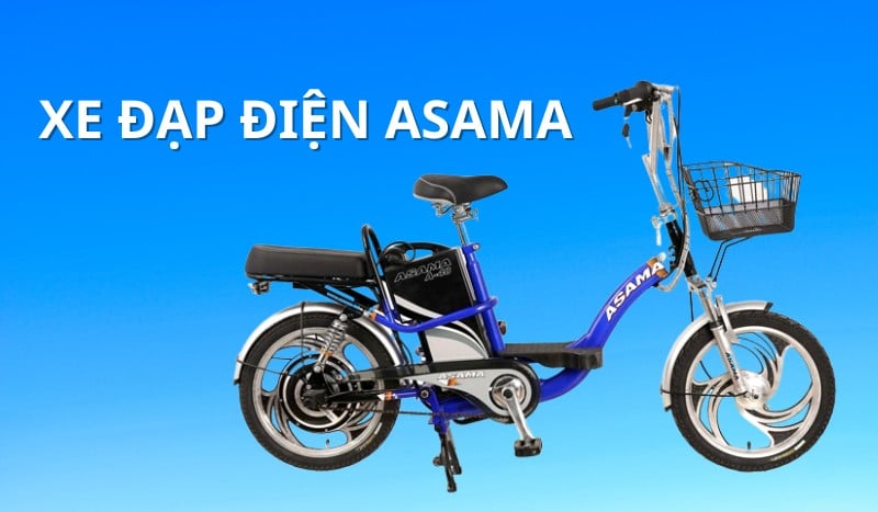 xe đạp điện của hãng Asama