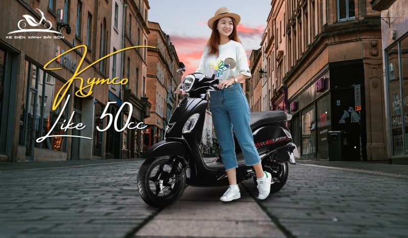 Gia xe tay ga 50cc Kymco