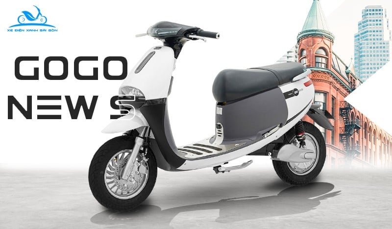 Kiểu dáng thiết kế của xe máy điện DK Gogo New S
