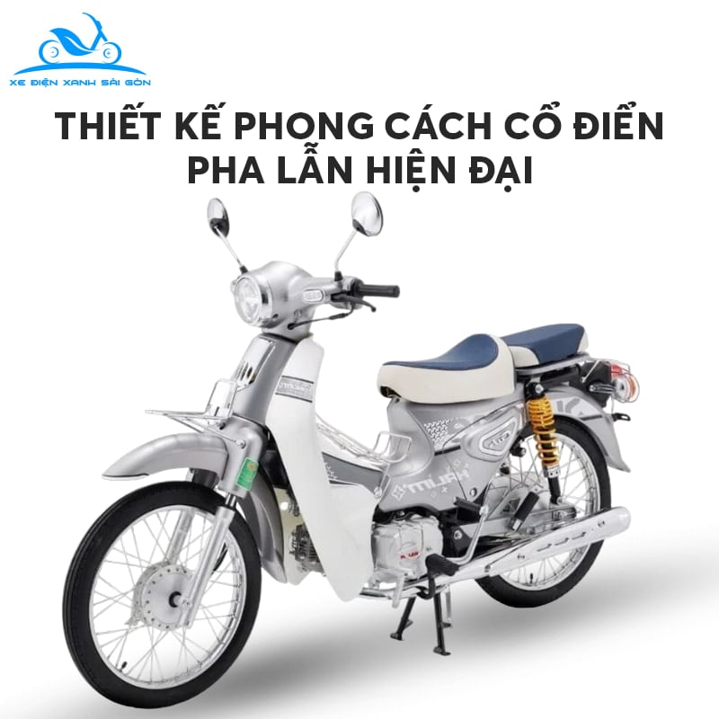 Kiểu dáng xe số 50cc Halim Cub 81 New