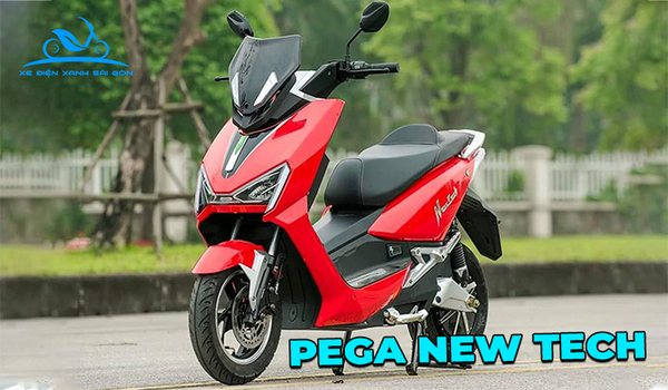 Mẫu xe máy điện phong cách thể thao Pega New Tech