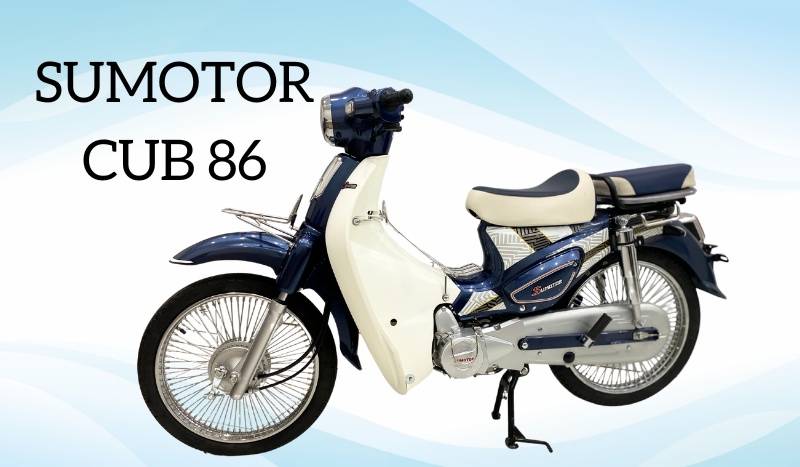 Review xe cub 86 50 cc Sumotor