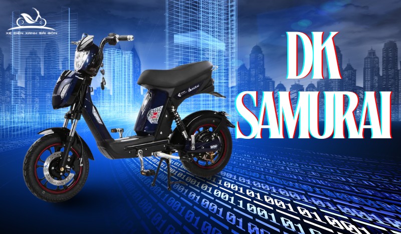 Xe đạp điện DK Samurai thể thao, mạnh mẽ