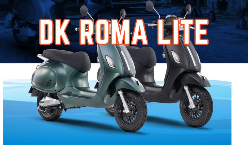 Xe máy điện giá rẻ dưới 20 triệu - DK Roma Lite