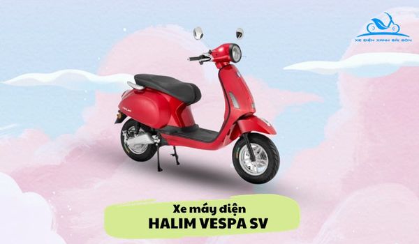 Xe máy điện Halim Vespa SV