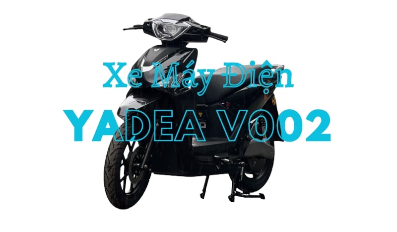 Xe máy điện Yadea Voltguard V002 màu đen