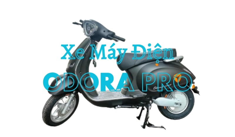 Xe máy điện Yadea Odora Pro màu đen