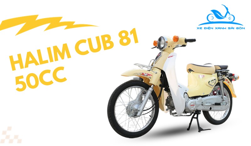 Xe số 50cc dưới 20 triệu halim cub 81