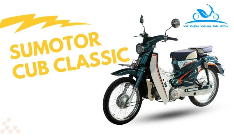 Xe số 50cc dưới 20 triệu sumotor cub classic