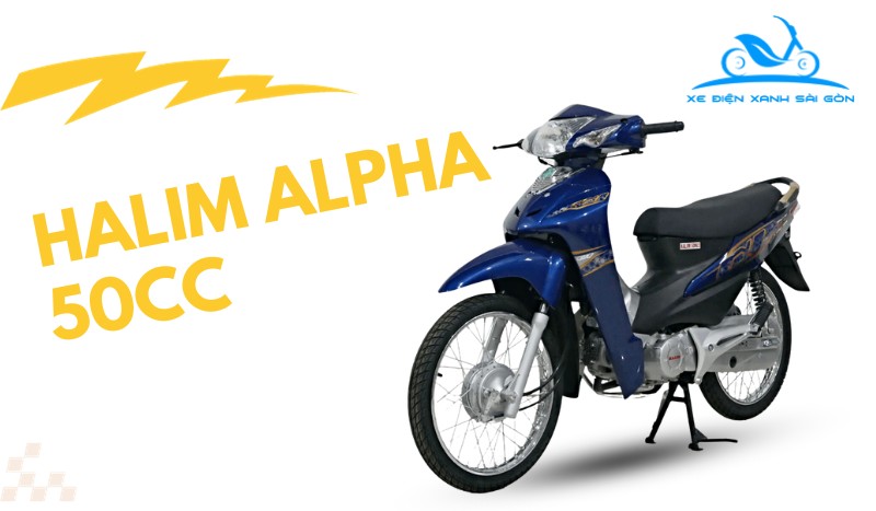 Xe số 50cc halim alpha