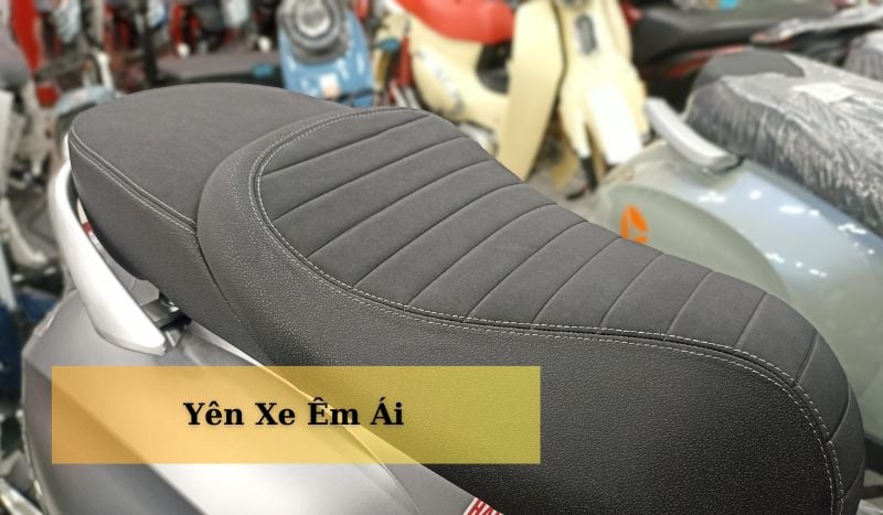 Yên xe ga 50cc GTS50 cực kỳ êm ái