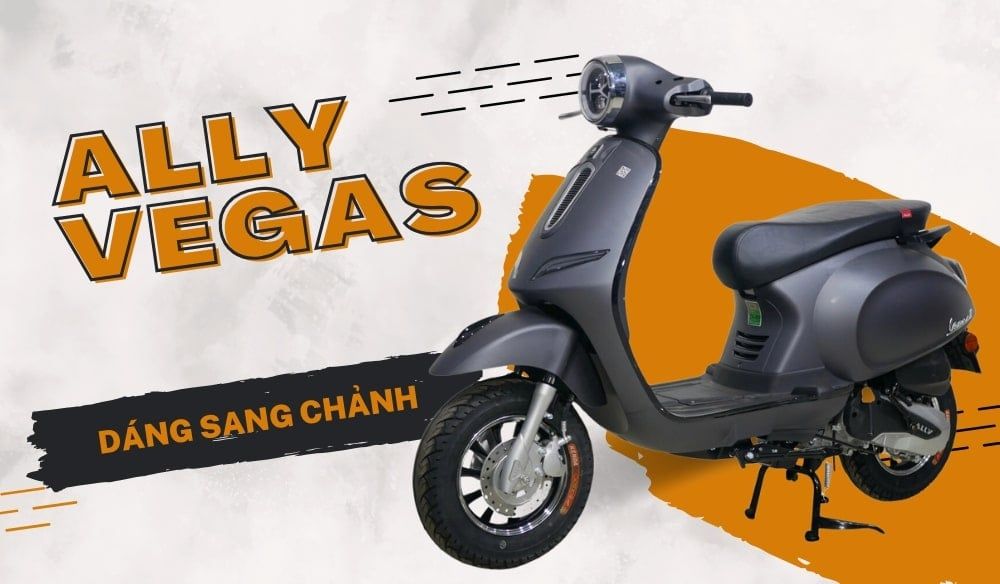 Xe tay ga 50cc Ally Vegas