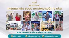 KIM CƯƠNG VÀNG 10 NĂM (2015 - 2025) – MỘT CAM KẾT: VÌ SỨC KHỎE NGƯỜI VIỆT