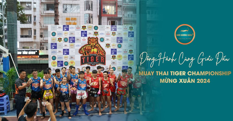 Kim Cương Vàng Đồng Hành Tại Giải Đấu Muay Thai Tiger Championship Mừng Xuân 2024