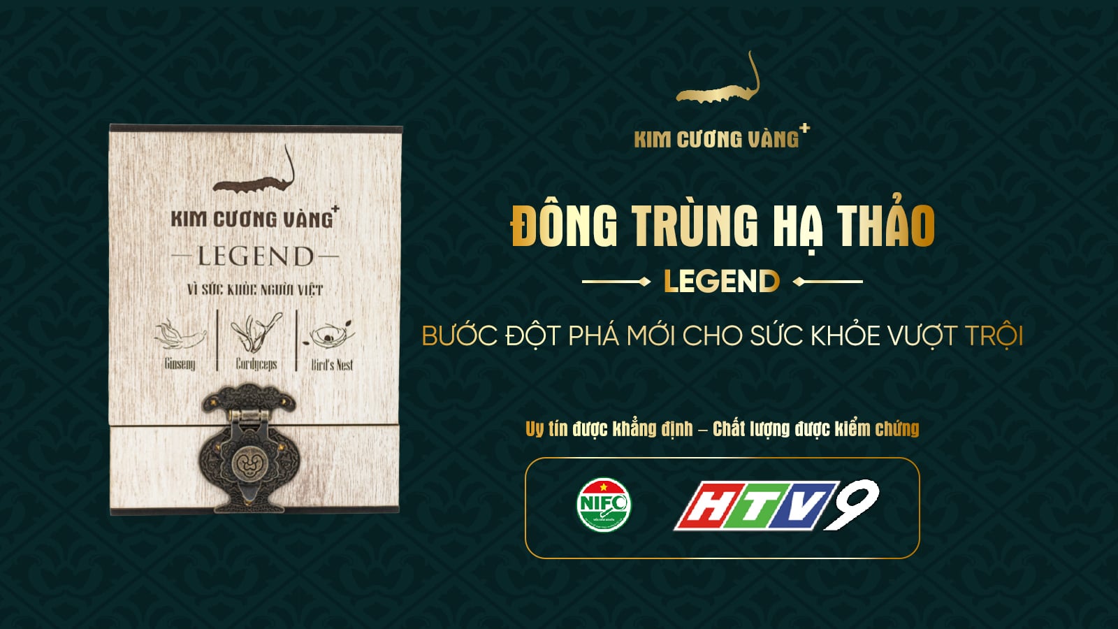 Đông Trùng Hạ Thảo Legend: Bước Đột Phá Mới Cho Sức Khỏe Vượt Trội