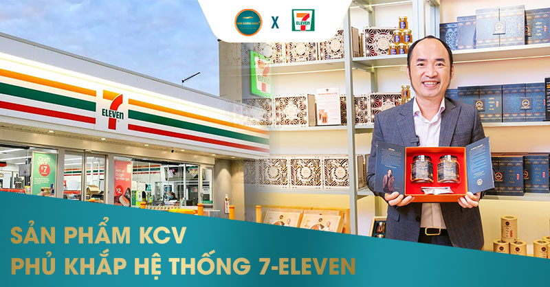 [KCV x 7-Eleven] Sản Phẩm KCV Phủ Khắp Hệ Thống 7-Eleven