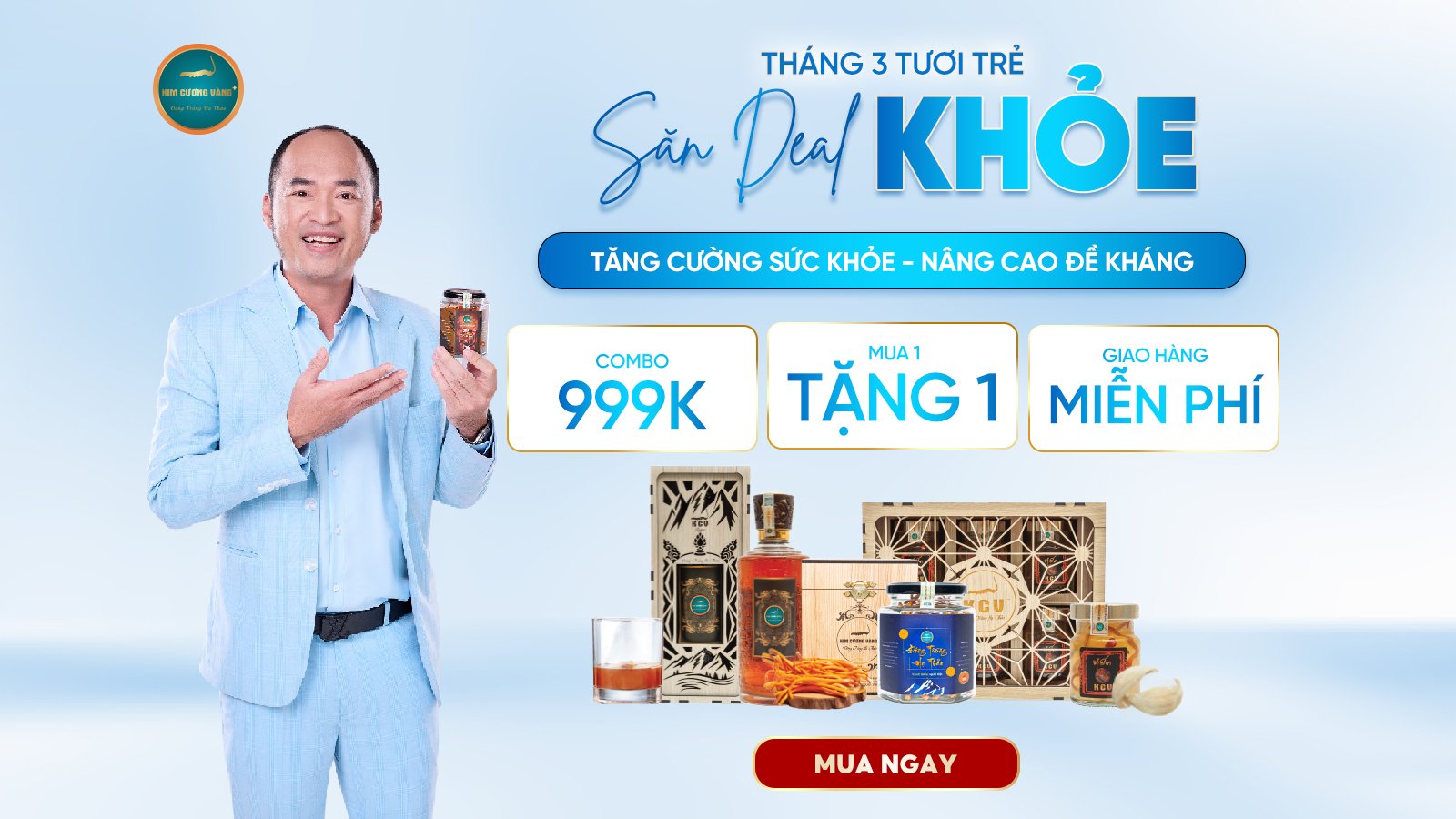 THÁNG 3 TƯƠI TRẺ - SĂN DEAL KHỎE | ƯU ĐÃI LÊN ĐẾN 50%