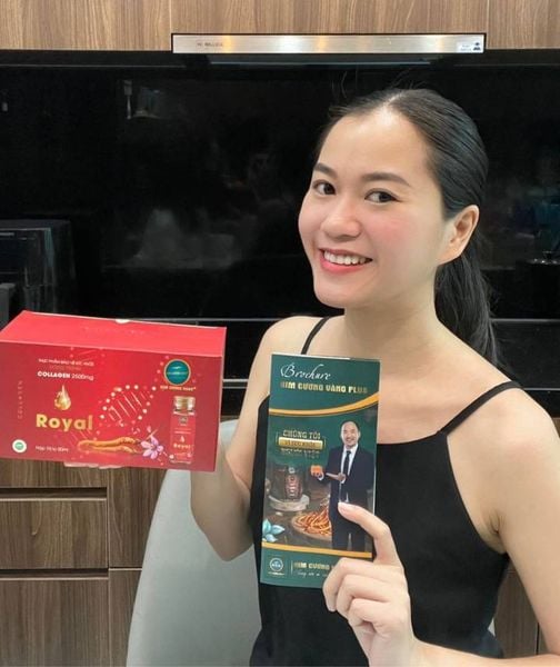 Lâm Vỹ Dạ, Thu Trang tin dùng Collagen Đông Trùng Hạ Thảo Kim Cương Vàng