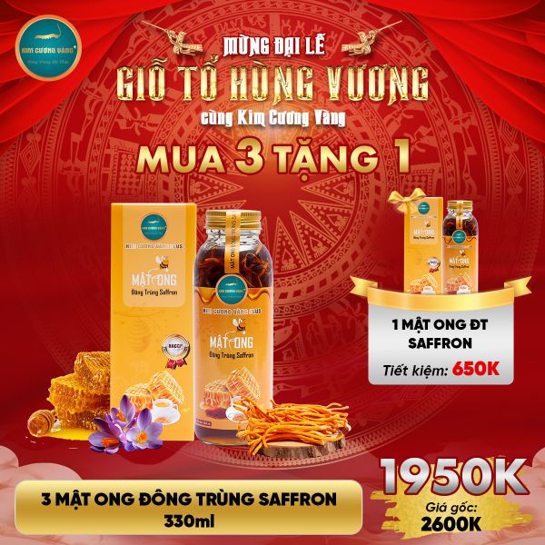 Khuyễn mãi giỗ Tổ Hùng Vương Kim Cương Vàng