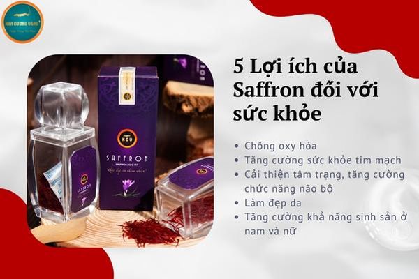Lợi ích của Saffron