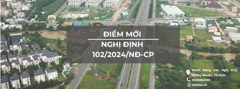 Điểm mới Nghị định 102/2024/NĐ-CP