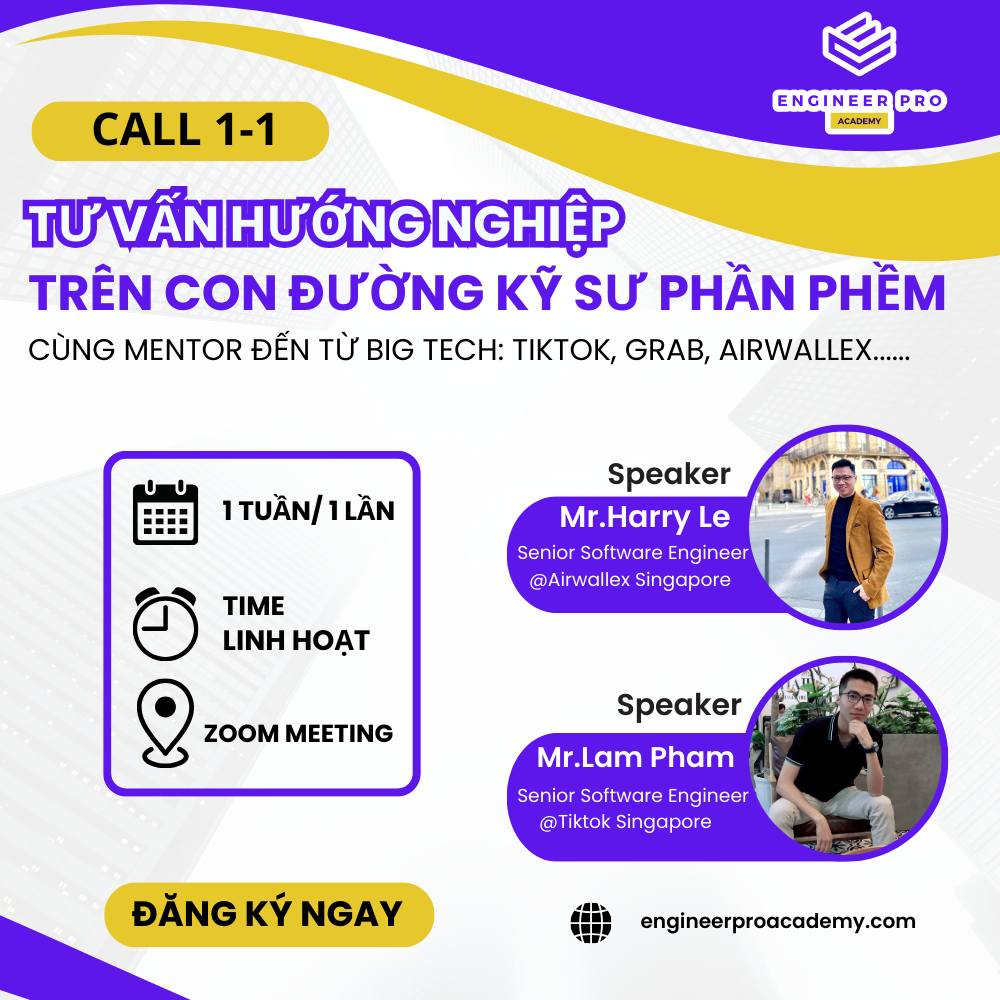 CALL 1-1: Tư Vấn Hướng Nghiệp Trên Con Đường Kỹ Sư Phần Phềm Cùng Mentor Đến Từ Big Tech - Chìa khóa cho sự thành công của Phương Linh
