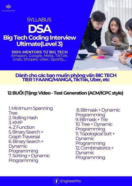 Khóa học DSA – EngineerPro