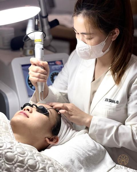 Chăm sóc da sau laser