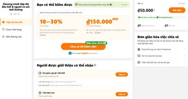 Kiếm Tiền Affiliate Temu Mới Nhất - Đăng Ký Temu Affiliate Program