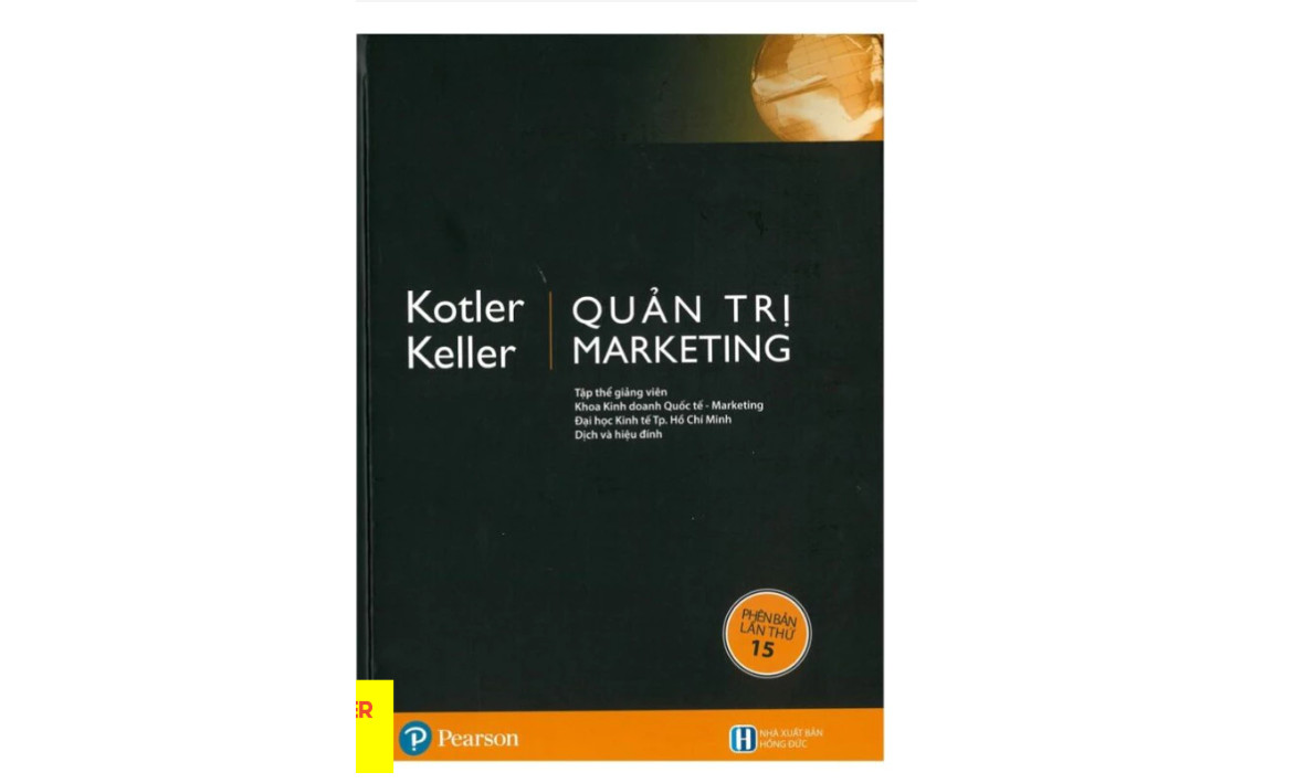Sách quản trị Marketing của Philip Kotler