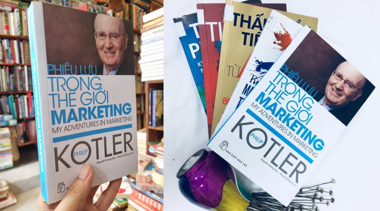 Sách phiêu lưu trong thế giới Marketing của Philip Kotler
